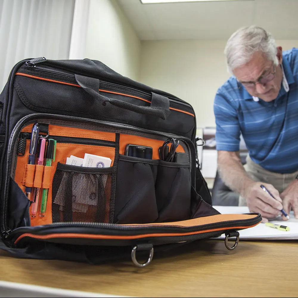 Klein Tool Bag, Tradesman Pro™ Tech Bag, 22 Pockets w/Laptop Pocket, 16-Inch Klein Tools