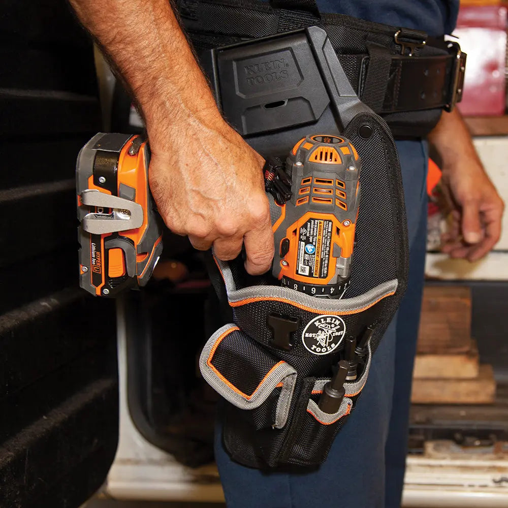 Klein Tradesman Pro™ Modular Drill Pouch with Belt Clip Klein Tools