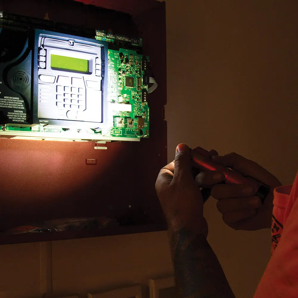 Klein Rechargeable Focus Flashlight with Laser Klein Tools