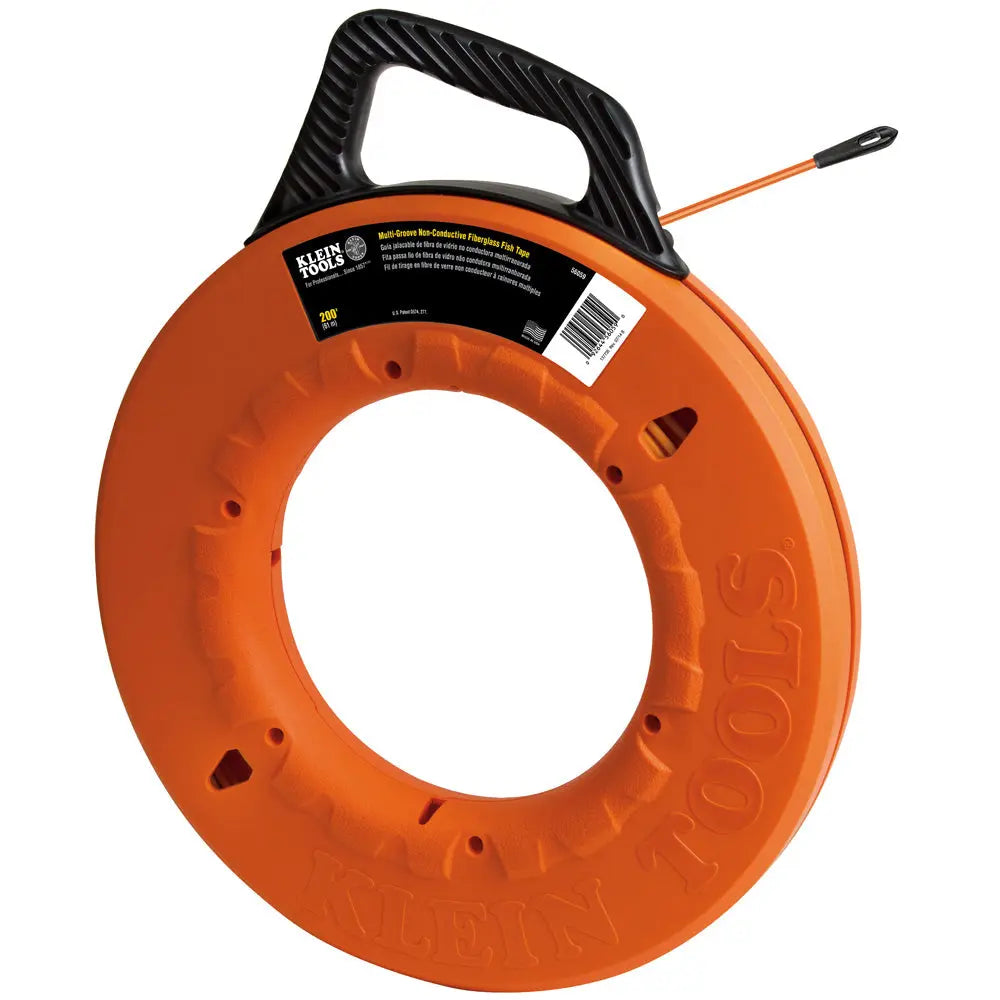 Klein Multi-Groove Fiberglass Fish Tape 200-Foot Klein Tools