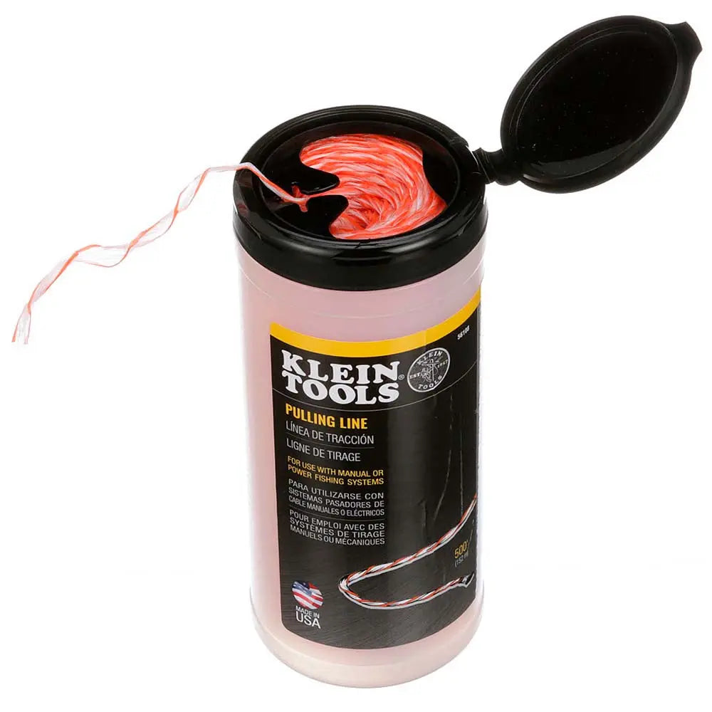 Klein Poly Pull Line with Orange Tracer 500-Feet Klein Tools