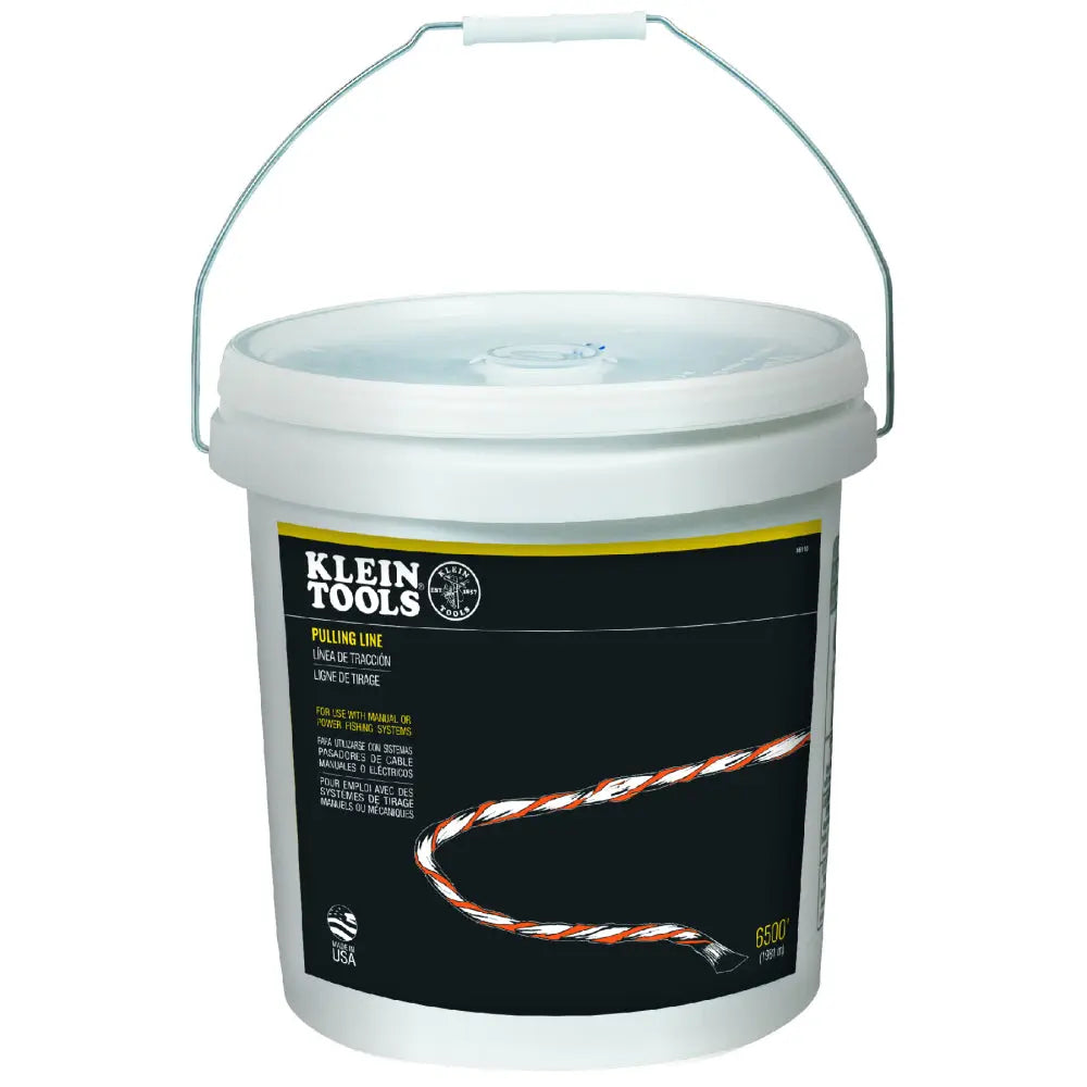 Klein Poly Pull Line with Orange Tracer 6500-Foot Klein Tools