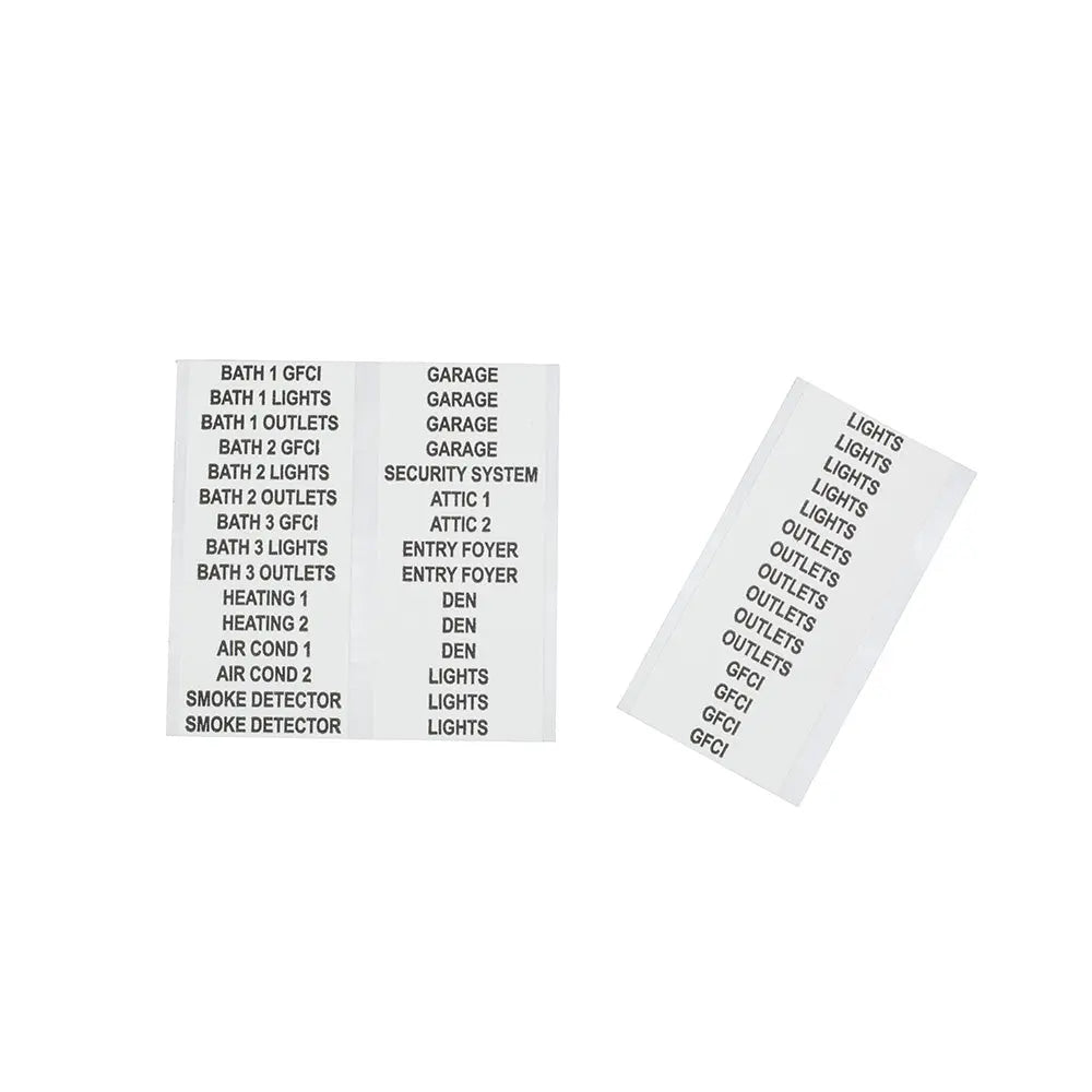 Klein Wire Marker Book, Household Electrical Panel Klein Tools