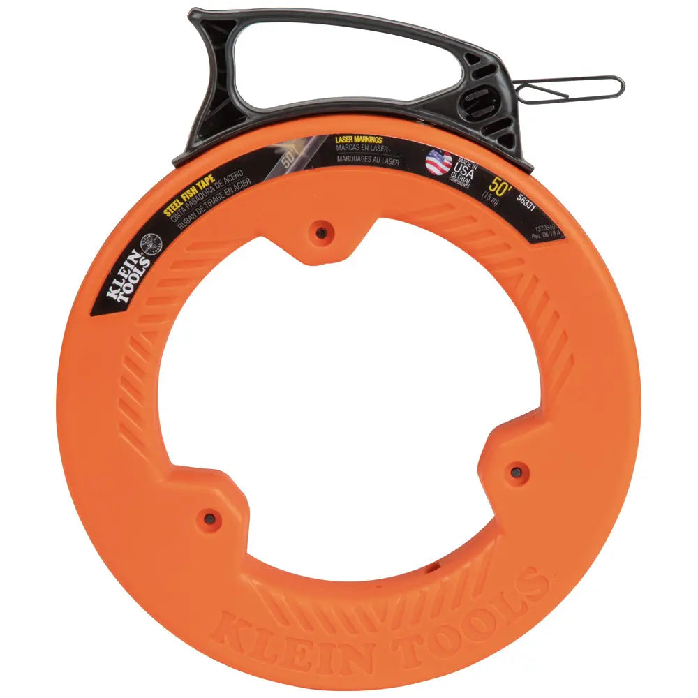 Klein Steel Fish Tape, 1/8-Inch x 50-Foot Klein Tools