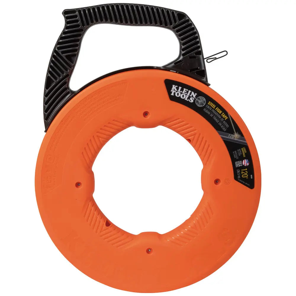 Klein Steel Fish Tape, 1/8-Inch x 120-Foot Klein Tools