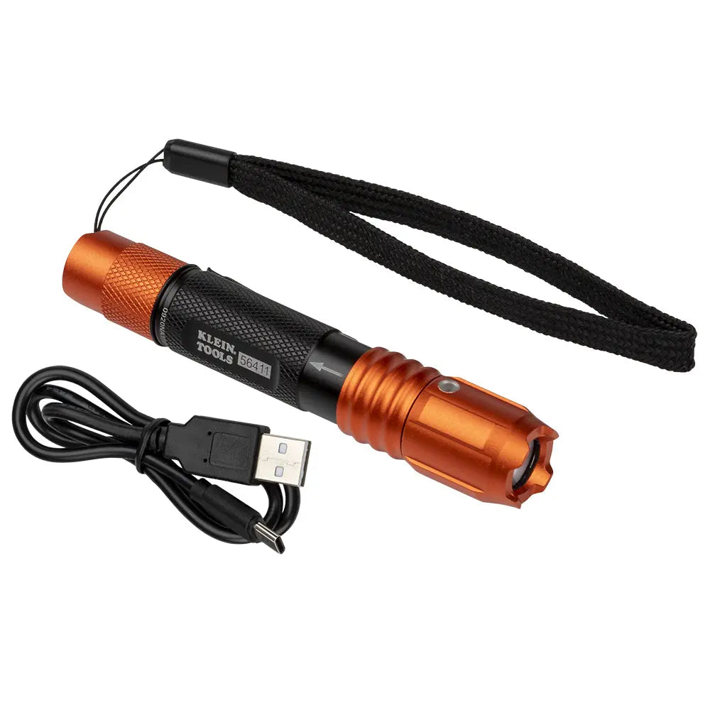 Klein Rechargeable Waterproof LED Pocket Light with Lanyard Klein Tools