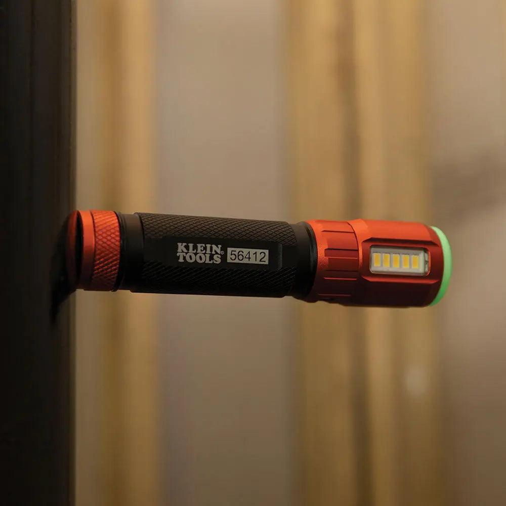 Klein Rechargeable LED Flashlight with Worklight Klein Tools