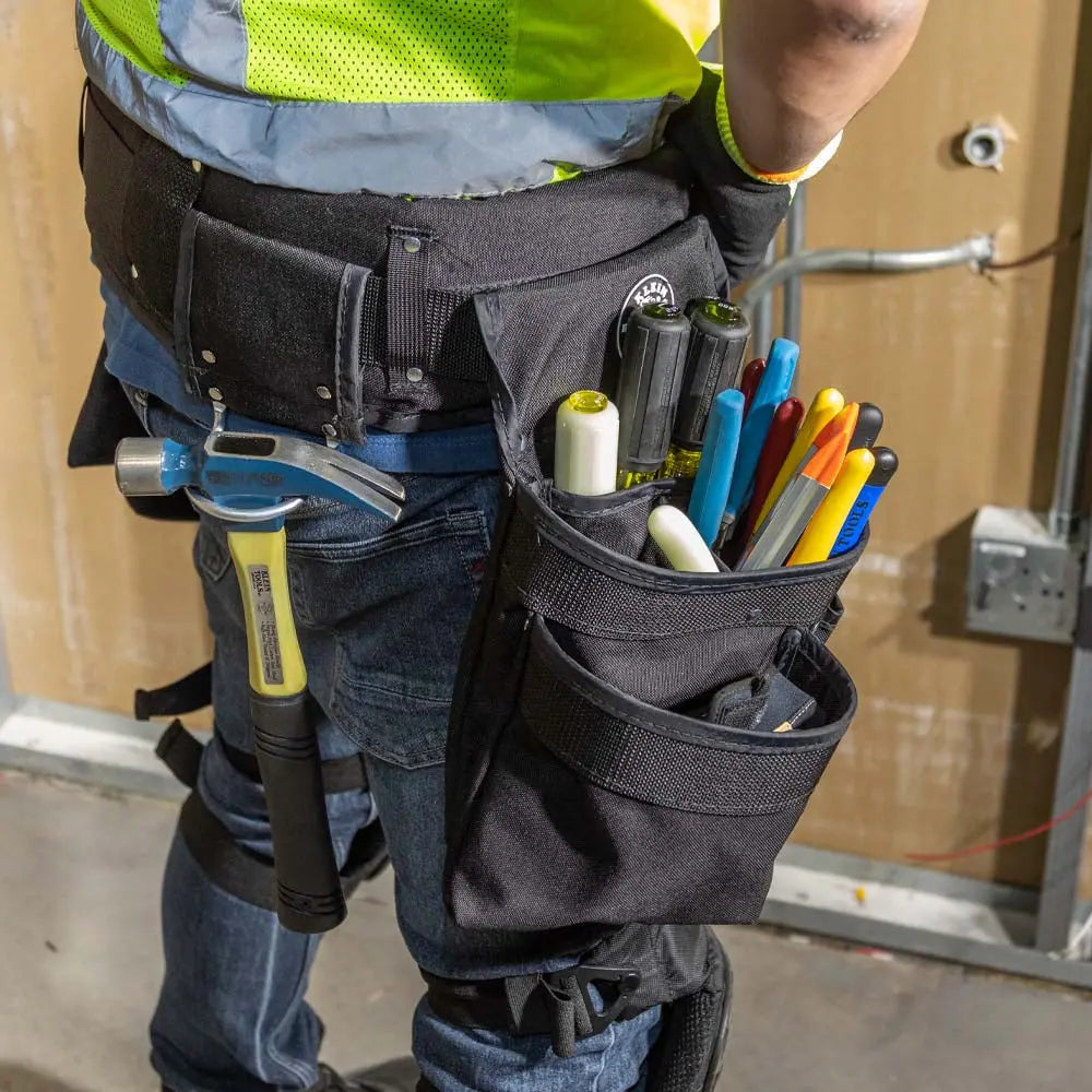 Klein PowerLine™ Series Utility Pouch, 3-Pocket Klein Tools
