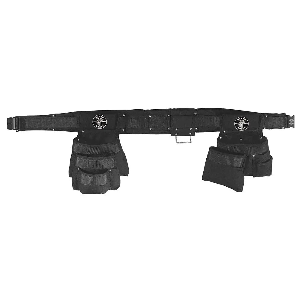 Klein Electrician's Padded Tool Belt/Pouch Combo, 11-Pocket, 4-Piece, M Klein Tools
