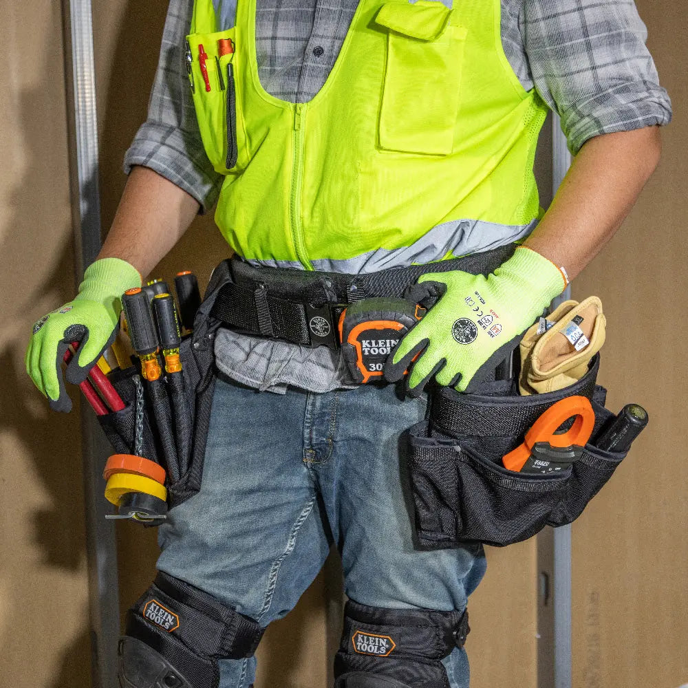 Klein PowerLine™ Series Tool Pouch, 8-Pocket Klein Tools
