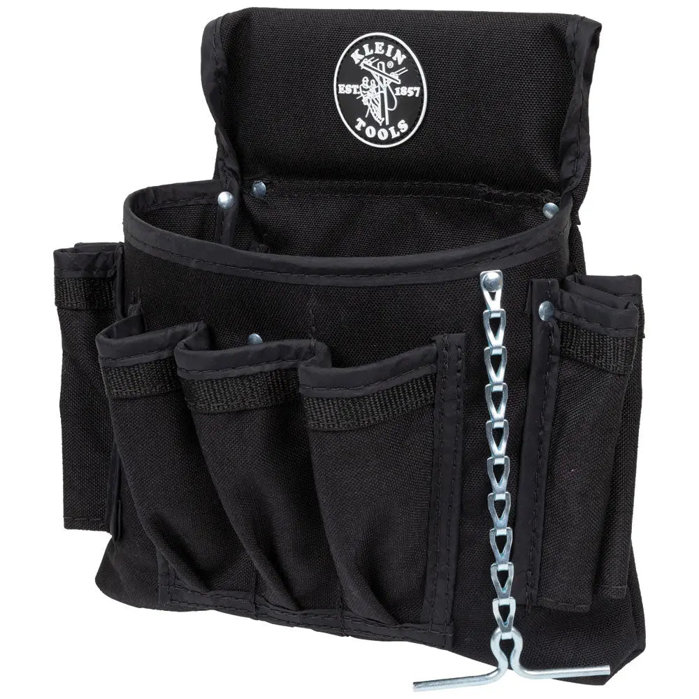 Klein PowerLine™ Series Electrician Tool Pouch, 18-Pocket Klein Tools