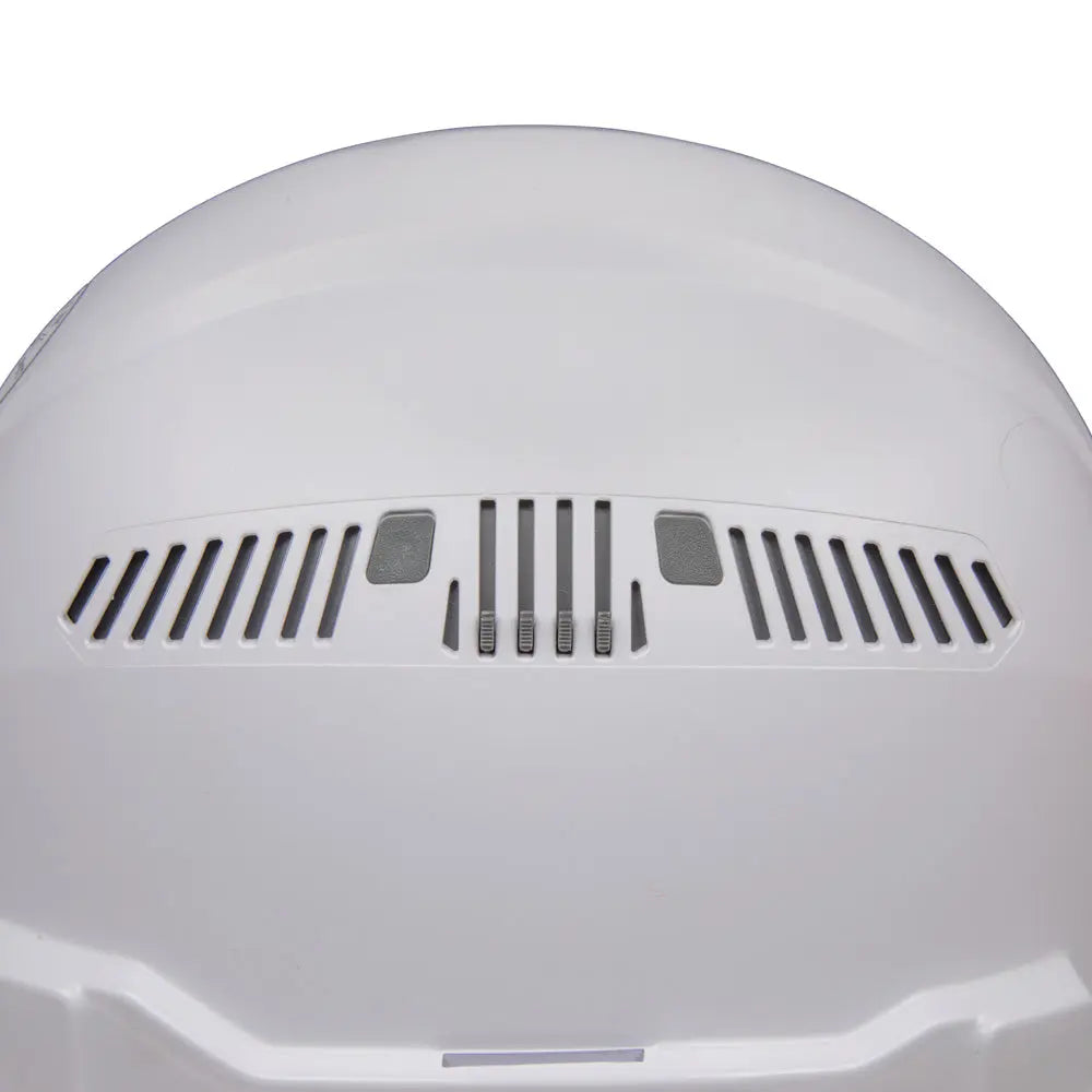 Klein Hard Hat, Vented, Full Brim Style, White Klein Tools