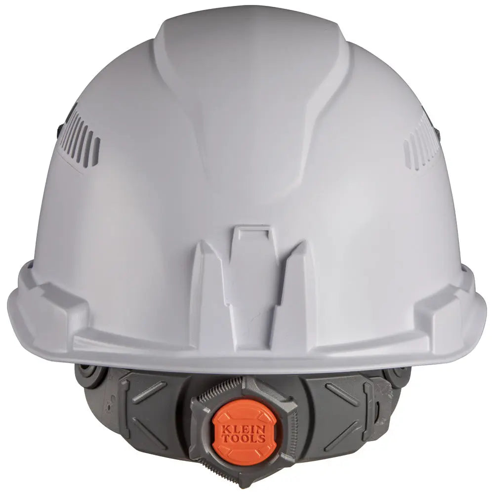 Klein Hard Hat, Vented, Cap Style, White Klein Tools