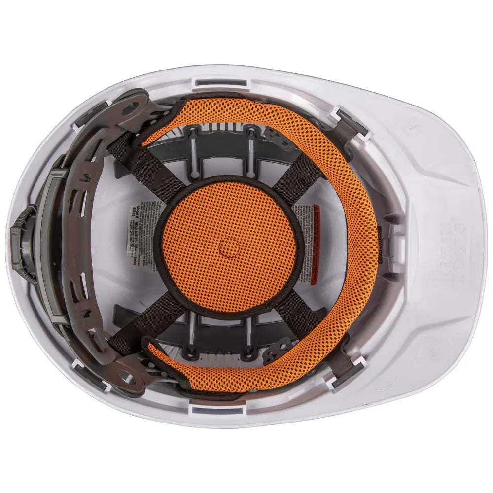 Klein Hard Hat, Vented, Cap Style, White Klein Tools