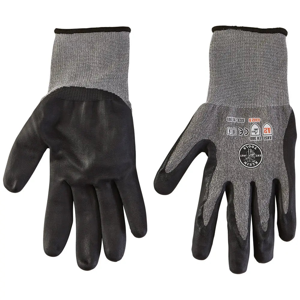 Klein Work Gloves, Cut Level 2, Touchscreen, X-Large, 2-Pair Klein Tools