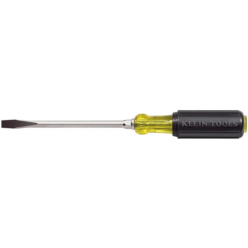 Klein 5/16-Inch Keystone Tip Screwdriver, Cushion-Grip™, 6-Inch Klein Tools