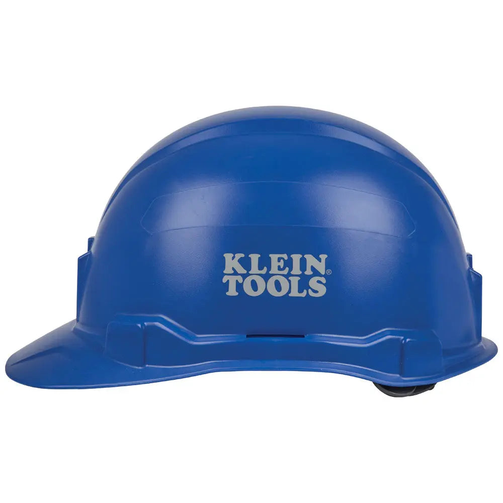 Klein Hard Hat, Non-Vented, Cap Style, Blue Klein Tools