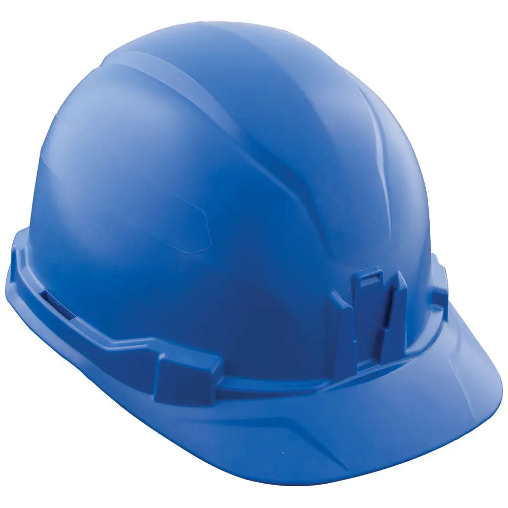 Klein Hard Hat, Non-Vented, Cap Style, Blue Klein Tools