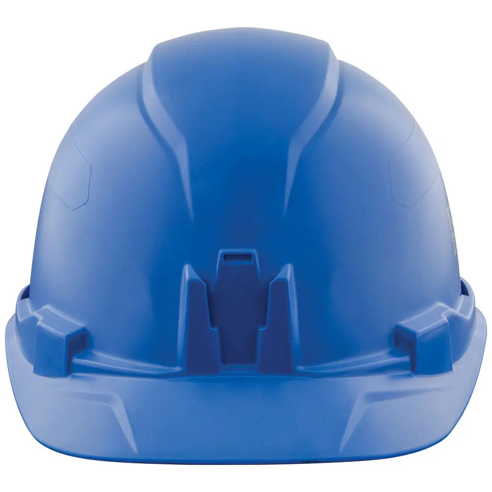 Klein Hard Hat, Non-Vented, Cap Style, Blue Klein Tools
