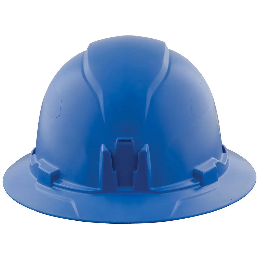 Klein Hard Hat, Non-Vented, Full Brim Style , Blue Klein Tools