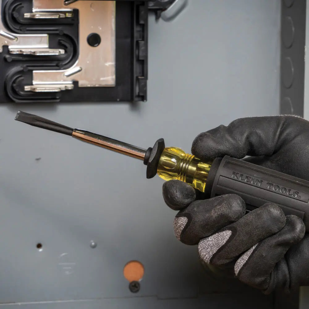 Klein Slotted Screw Holding Driver Kit, 3/16-Inch and 1/4-Inch Klein Tools