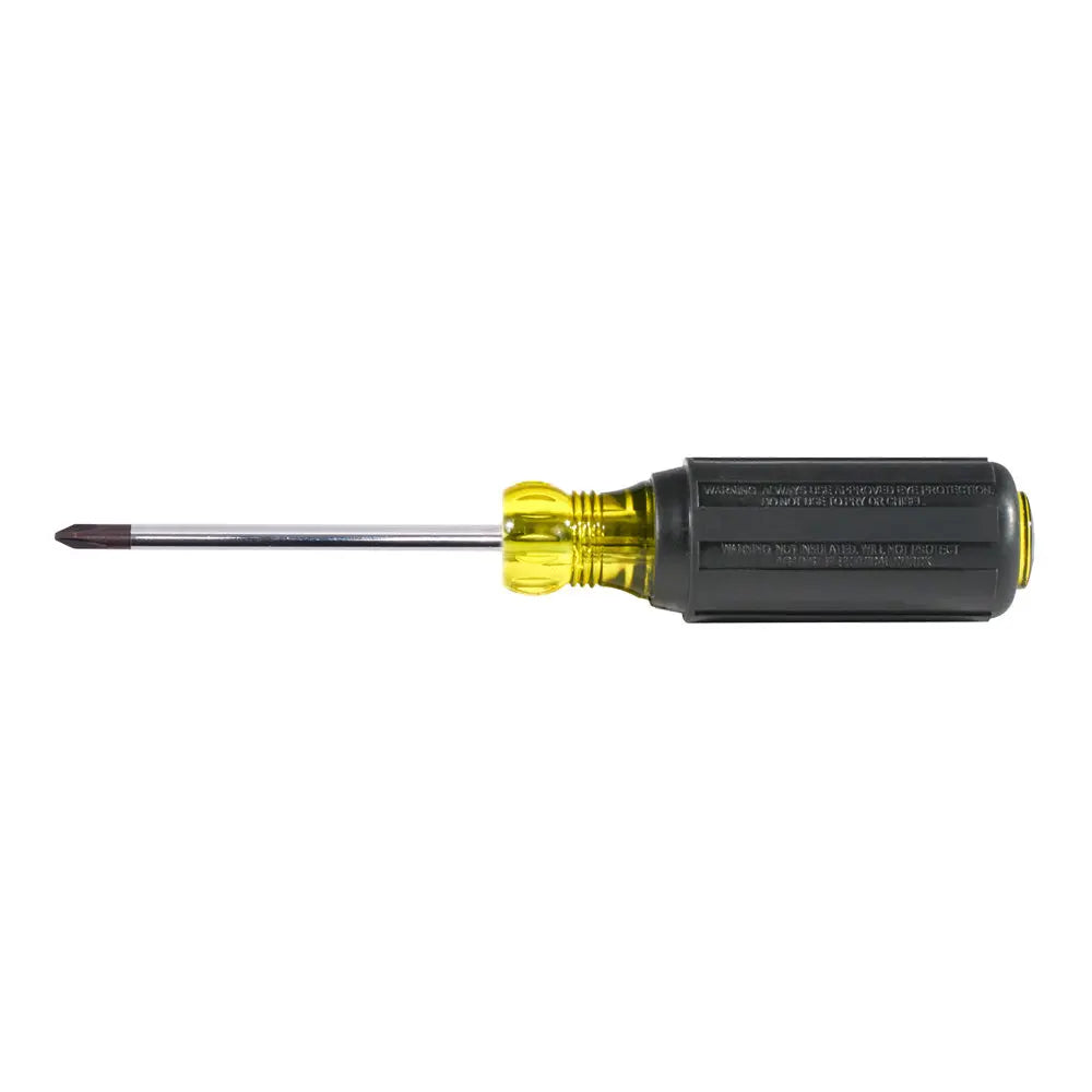 Klein #1 Phillips Screwdriver, 3-Inch Round Shank Klein Tools