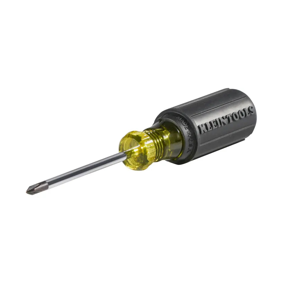 Klein #1 Phillips Screwdriver, 3-Inch Round Shank Klein Tools