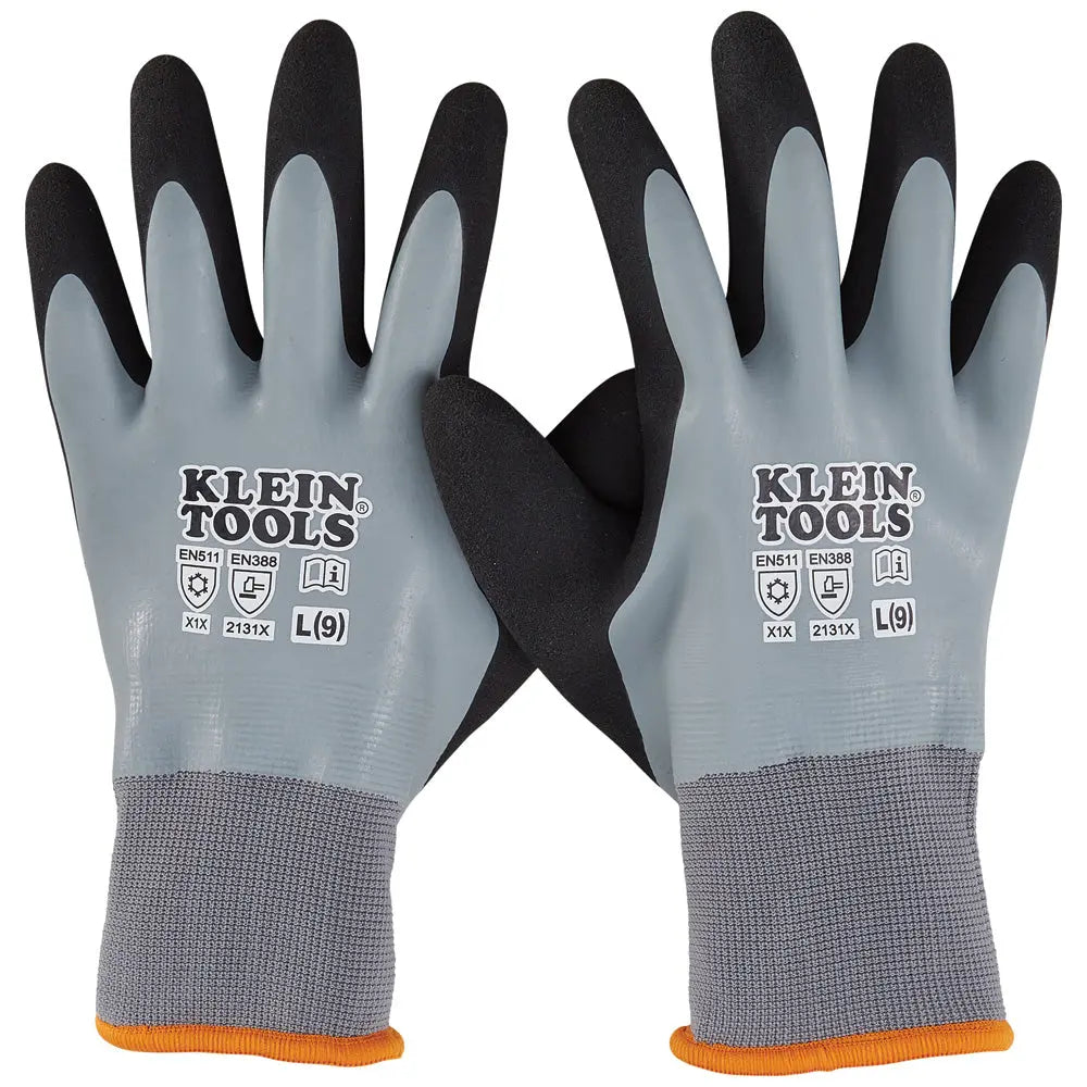 Klein Thermal Dipped Gloves, L Klein Tools