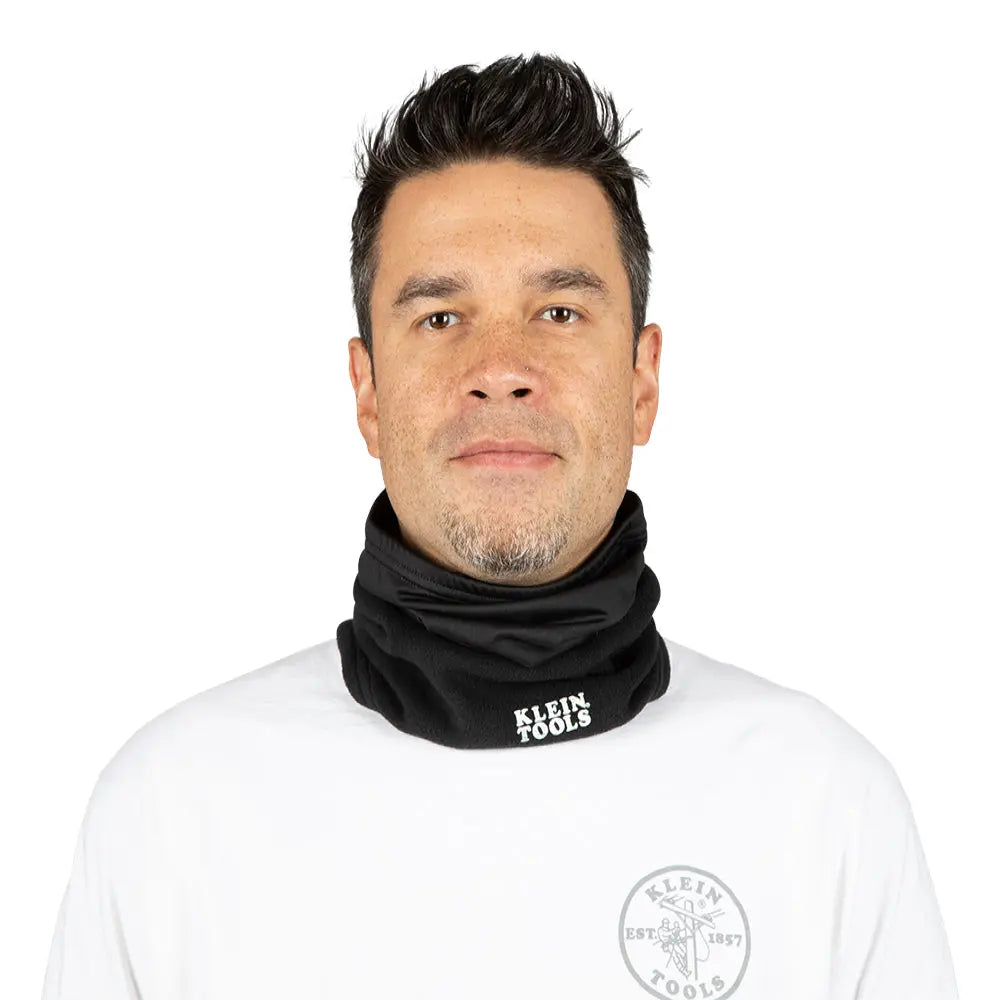 Klein Neck and Face Warming Half-Band, Black Klein Tools