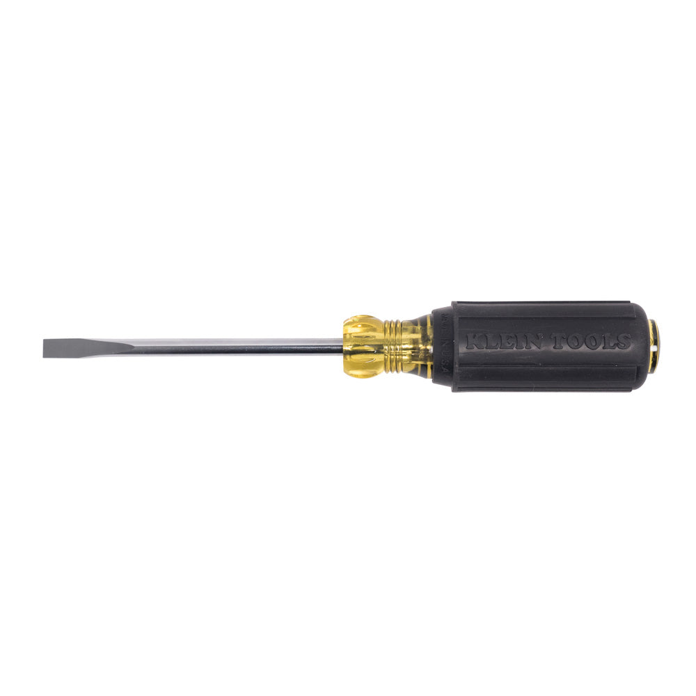 Klein 1/4-Inch Cabinet Tip Screwdriver 4-Inch Shank