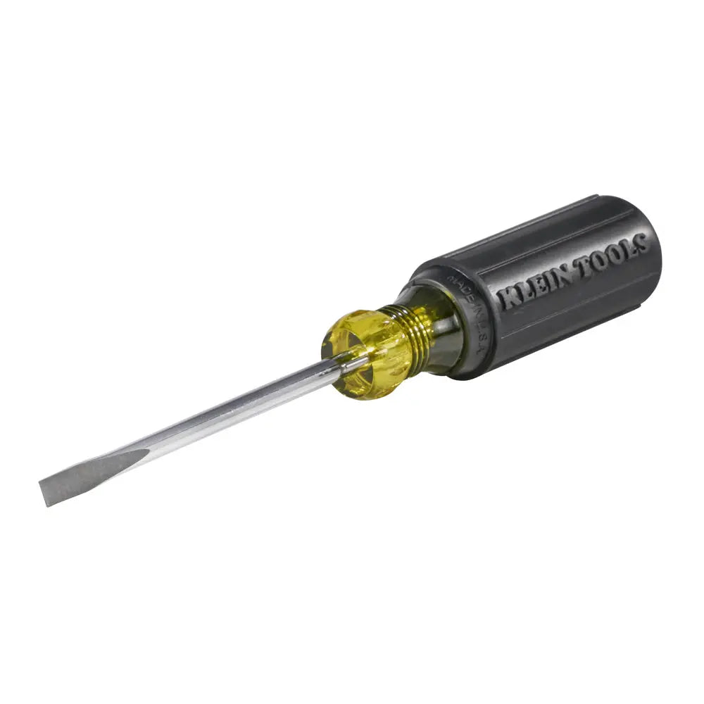 Klein Wire Bending Cabinet Tip Screwdriver 4-Inch Klein Tools