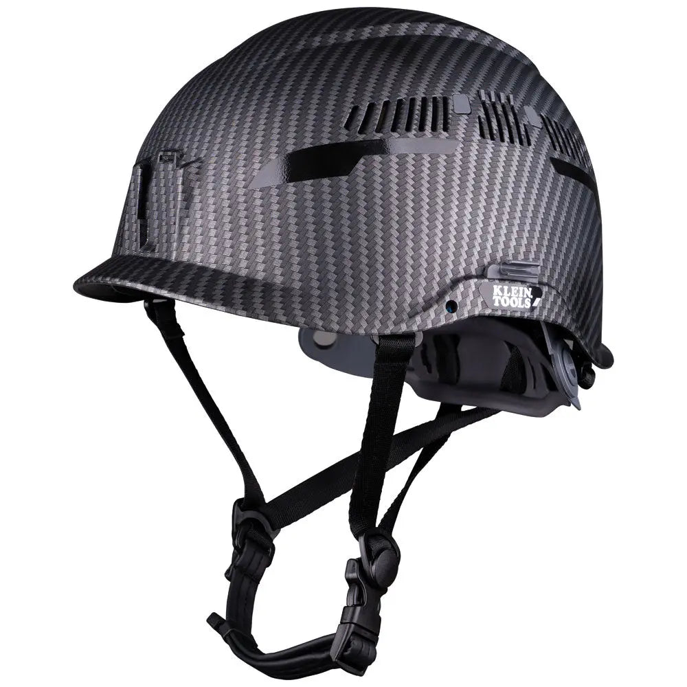 Klein Safety Helmet, Premium KARBN™ Pattern, Class C, Vented Klein Tools