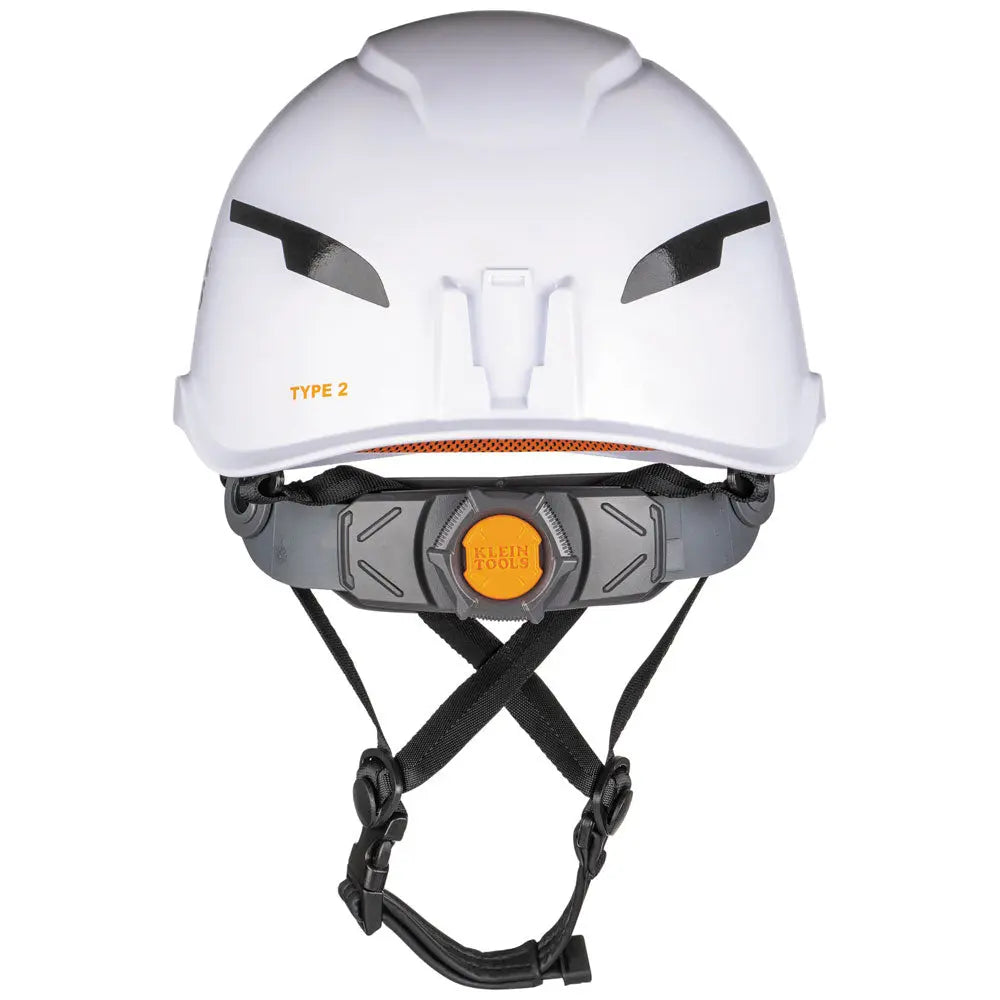 Klein Safety Helmet, Type-2, Non-Vented Class E, with Rechargeable Headlamp Klein Tools