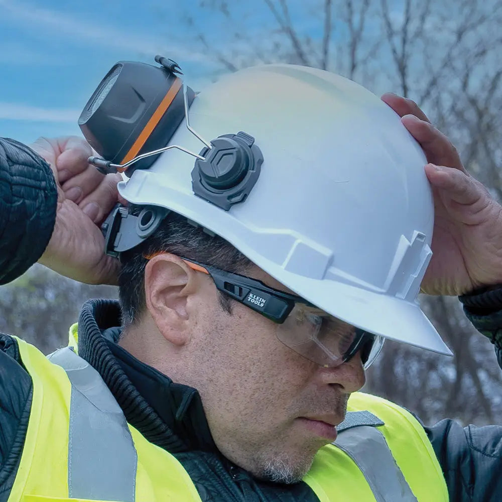 Klein Hard Hat Earmuffs for Cap Style and Safety Helmets Klein Tools