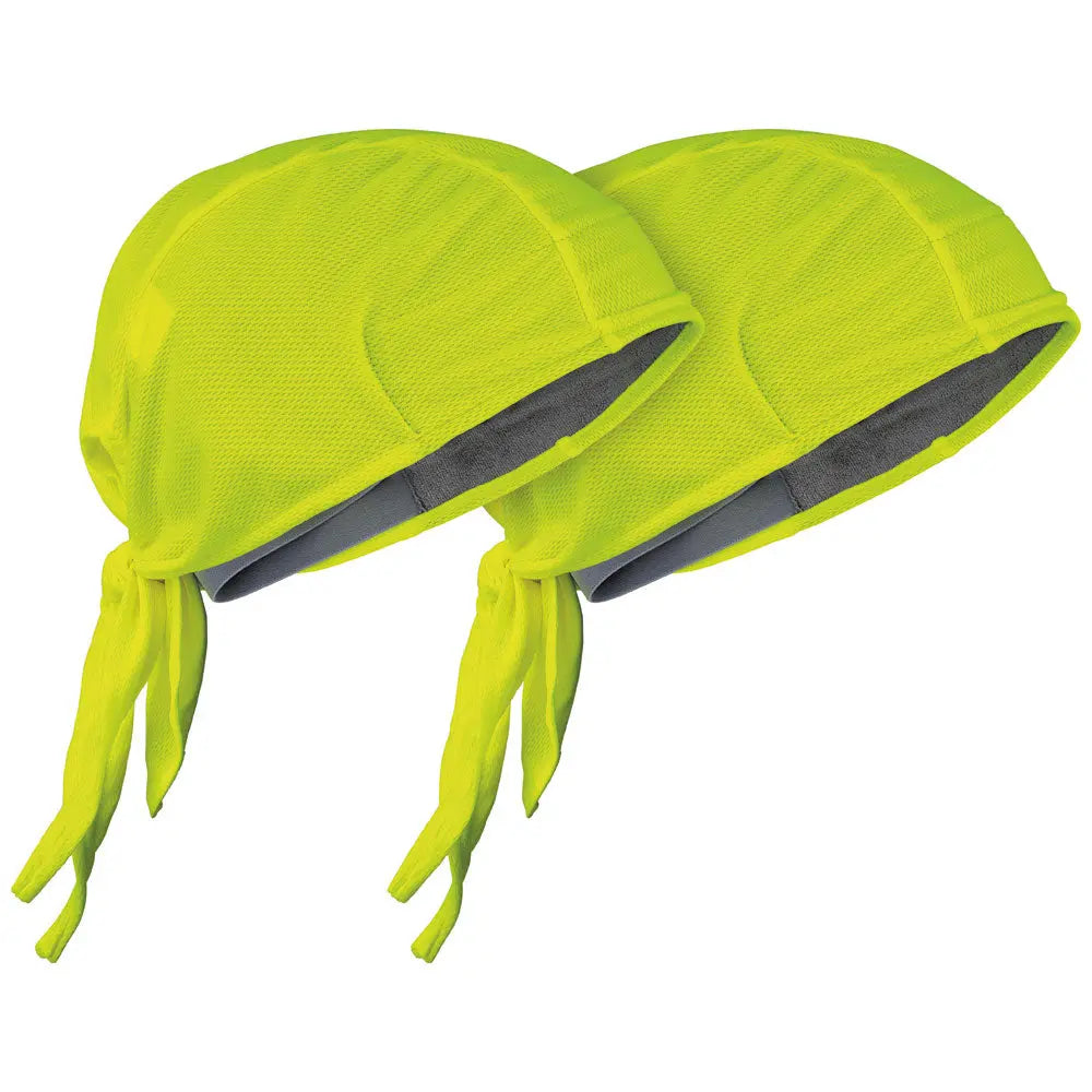 Klein Cooling Do Rag, High-Visibility Yellow, 2-Pack Klein Tools
