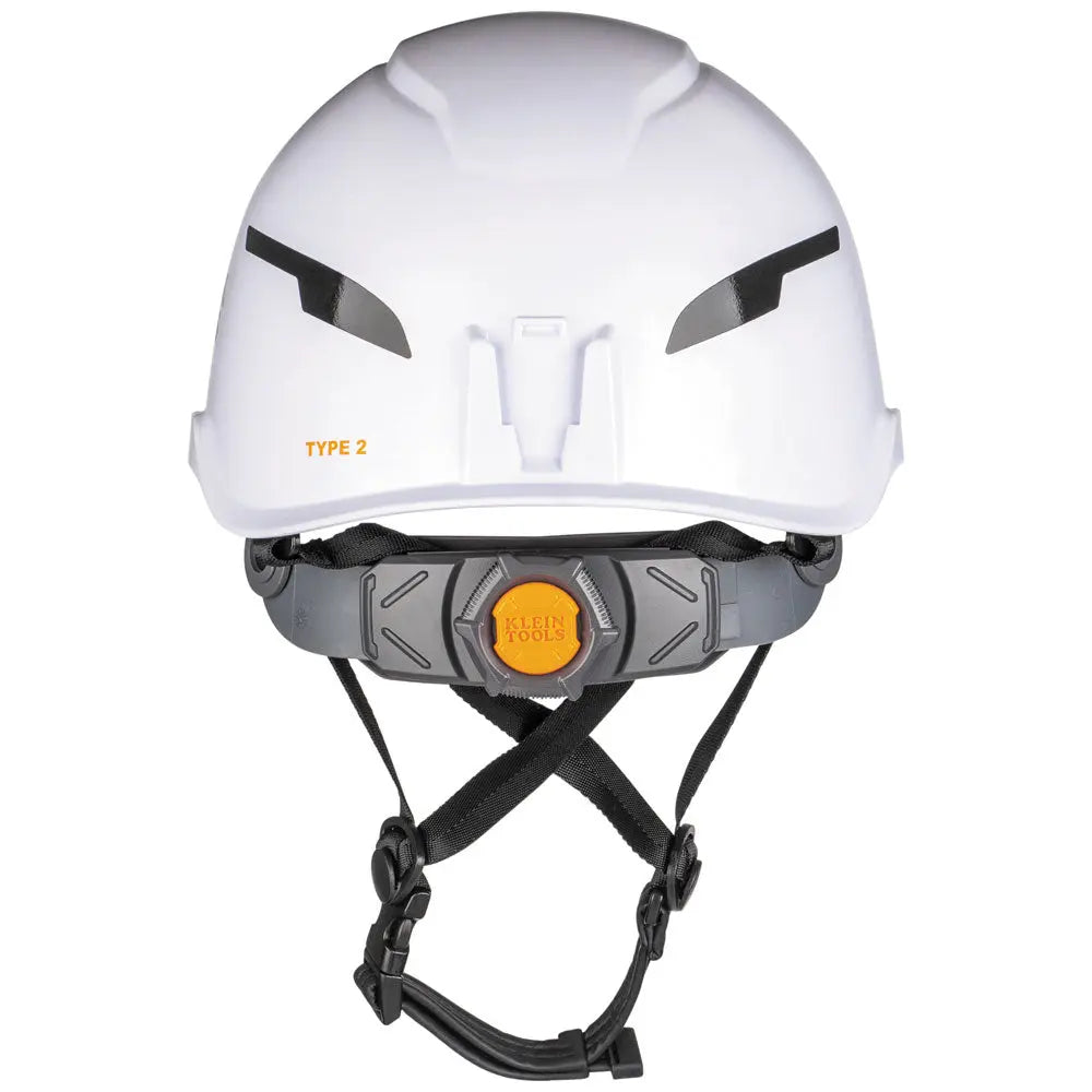 Klein Safety Helmet, Type-2, Non-Vented Class E, White Klein Tools