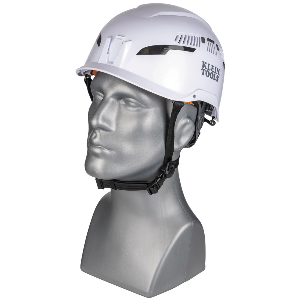 Klein Safety Helmet, Type-2, Vented Class C, White