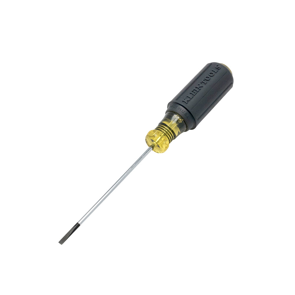 Klein Terminal Block Screwdriver, 1/8-Inch Cabinet, TB-DIN