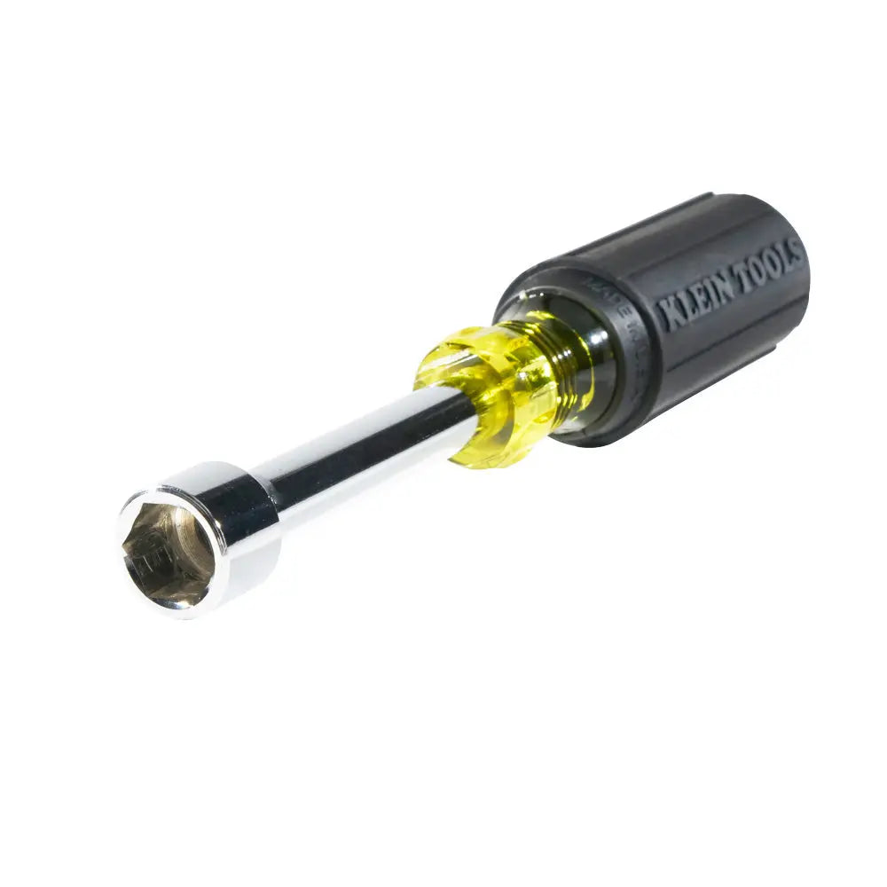 Klein 1/2-Inch Nut Driver, 3-Inch Shaft, Cushion-Grip Klein Tools