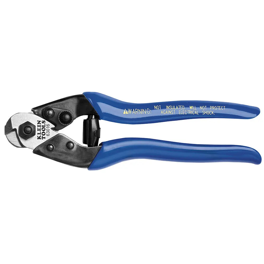 Klein Heavy-Duty Cable Cutter, Blue, 7 1/2-Inches Klein Tools