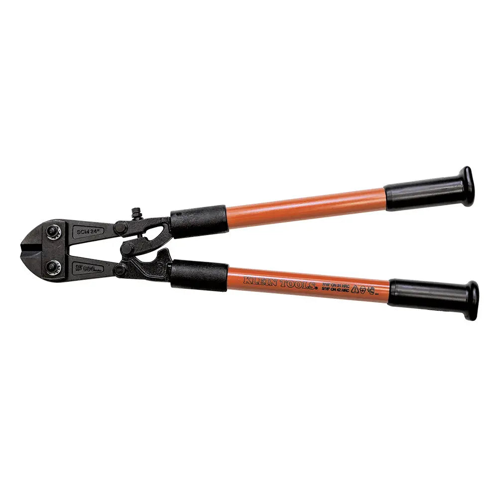 Klein Bolt Cutter, Fiberglass Handle, 24-1/2-Inch Klein Tools