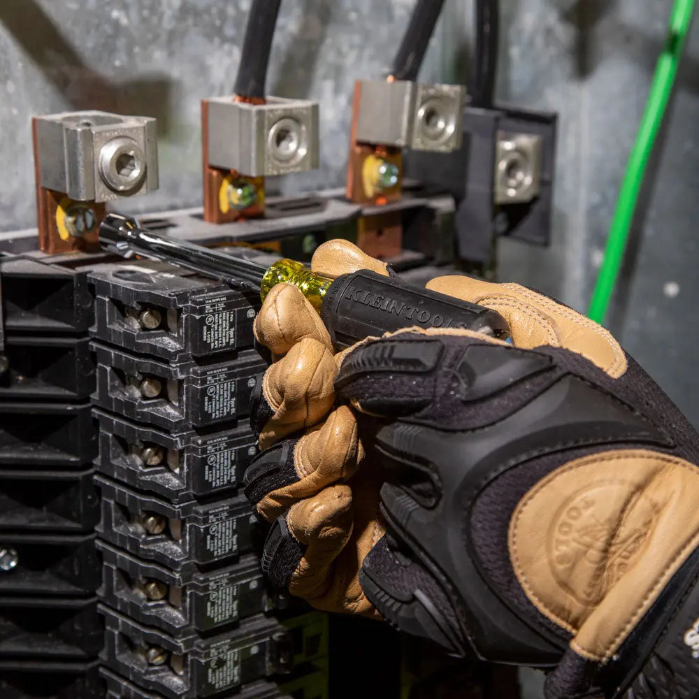 Klein Nut Driver Set, Magnetic Nut Drivers, 3-Inch Shaft, 7-Piece Klein Tools