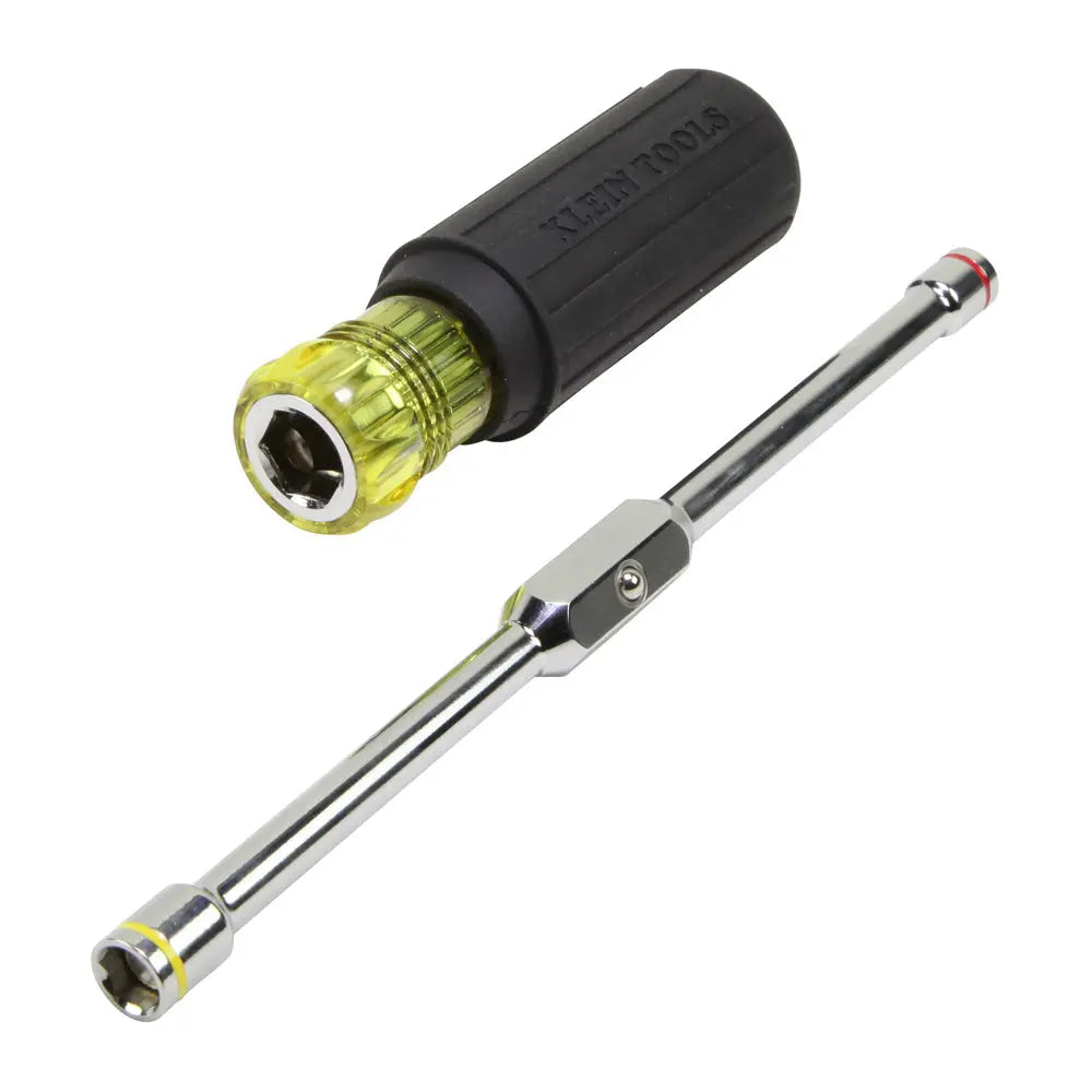 Klein 2-in-1 Nut Driver, Hex Head, 1/4-Inch and 5/16-Inch Klein Tools