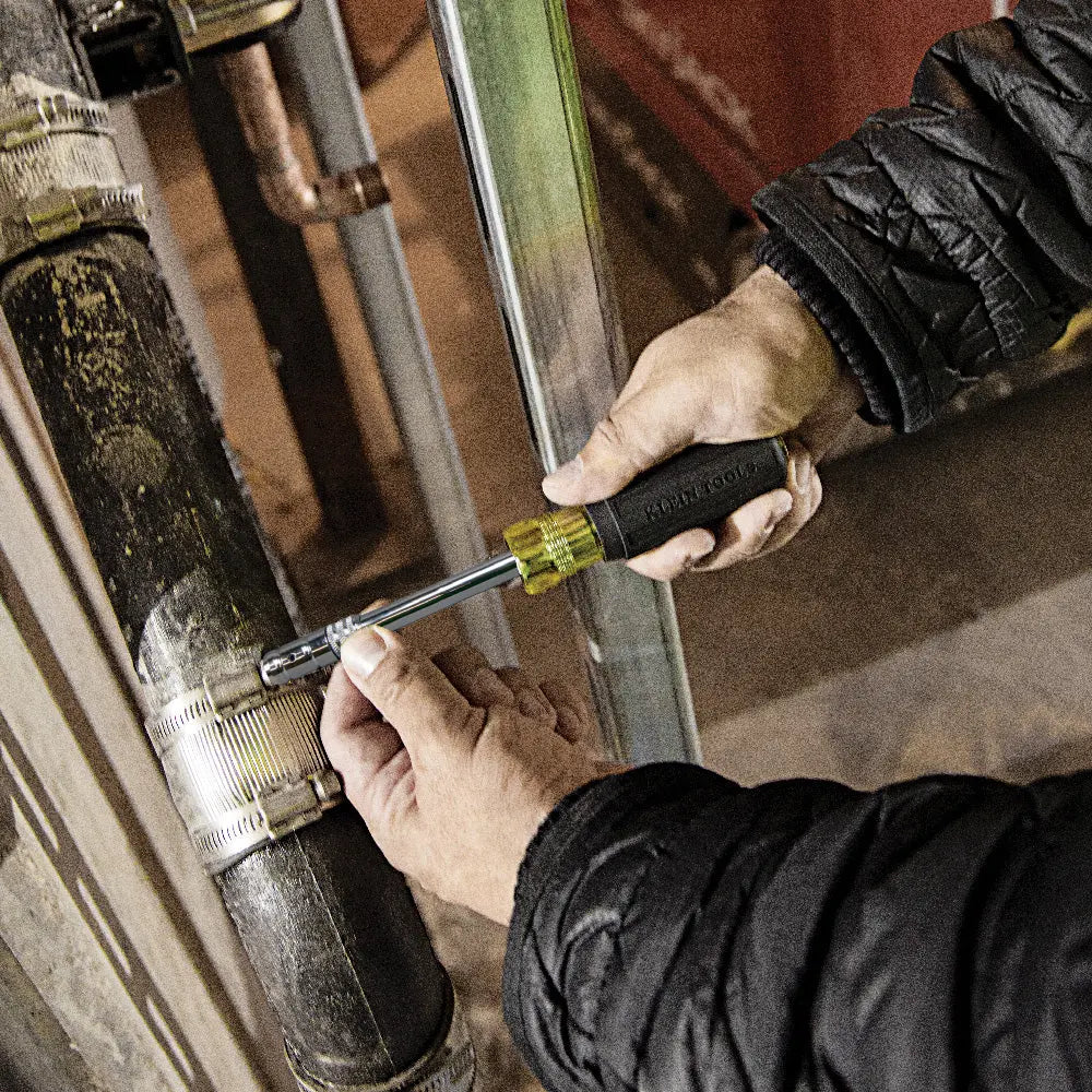 Klein 2-in-1 Nut Driver, Hex Head Slide Drive™, 6-Inch Klein Tools