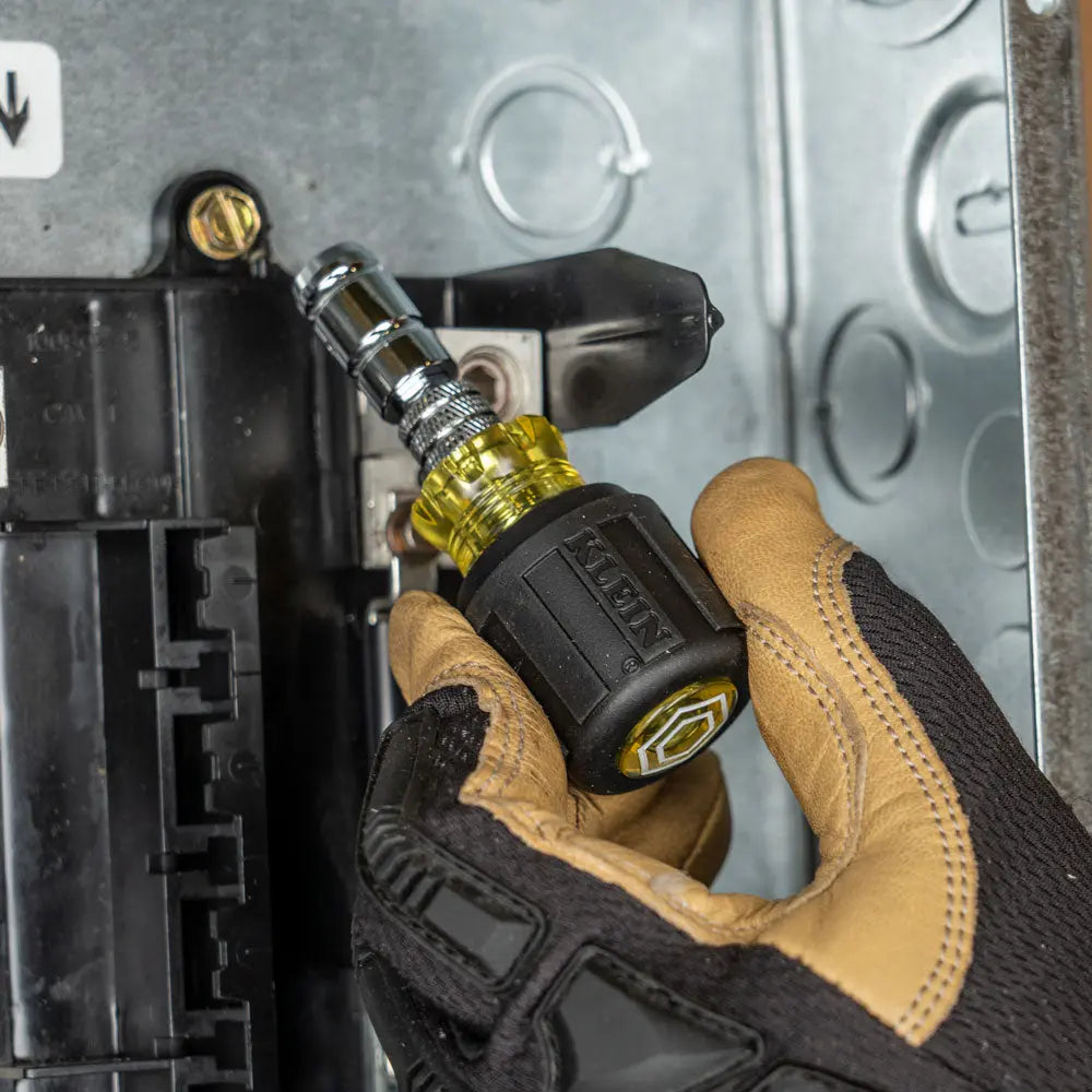 Klein 2-in-1 Nut Driver, Hex Head Slide Drive™, 1-1/2-Inch Klein Tools