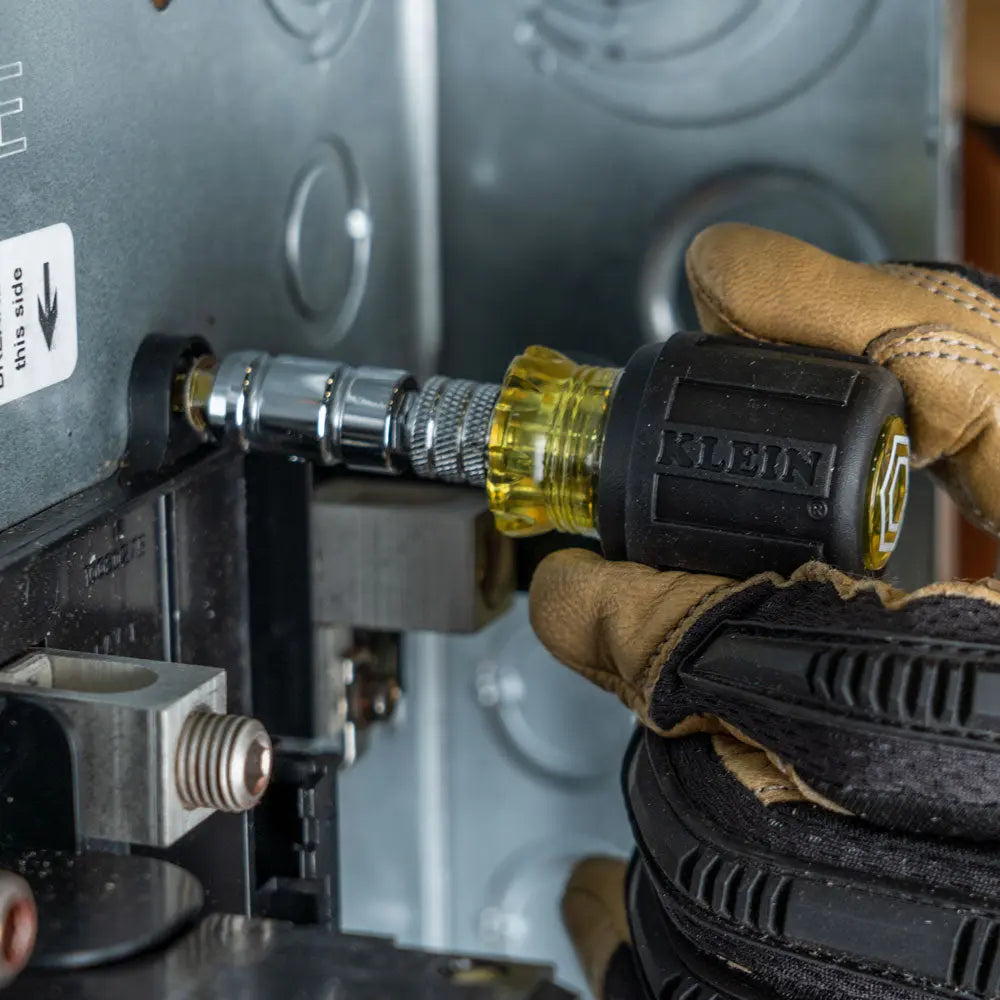 Klein 2-in-1 Nut Driver, Hex Head Slide Drive™, 1-1/2-Inch Klein Tools