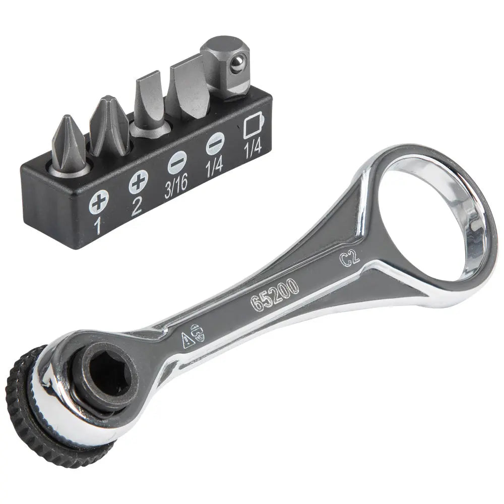 Klein Slim-Profile Mini Ratchet Set, 5-Piece Klein Tools