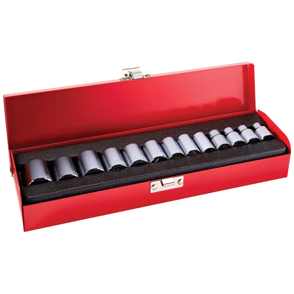 Klein 3/8-Inch Drive Socket Wrench Set, Metric, 13-Piece Klein Tools
