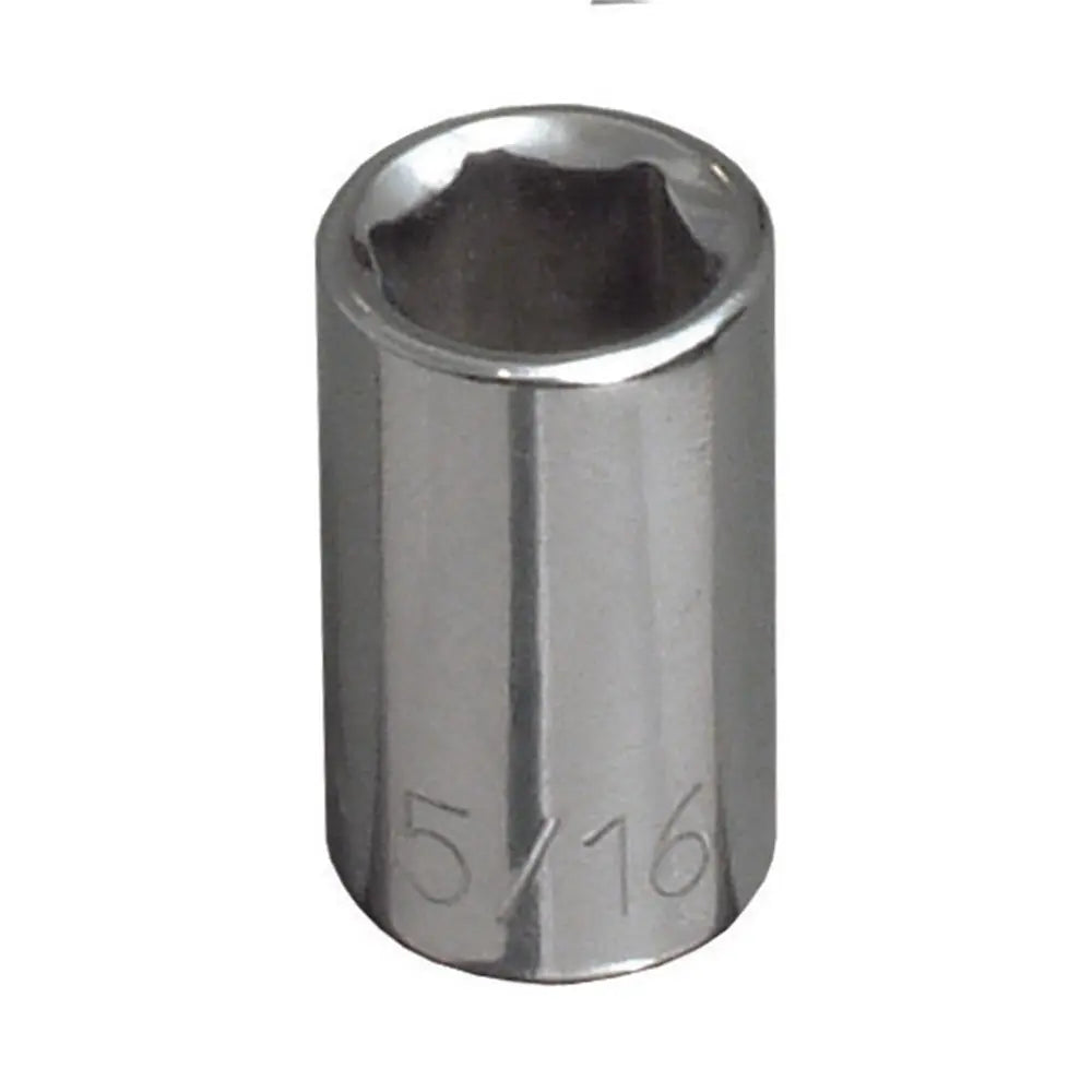 Klein 1/2-Inch Standard 6-Point Socket, 1/4-Inch Drive Klein Tools