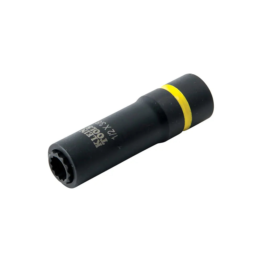 Klein 2-In-1 Impact Socket Set, 12-Point, 6-Piece Klein Tools
